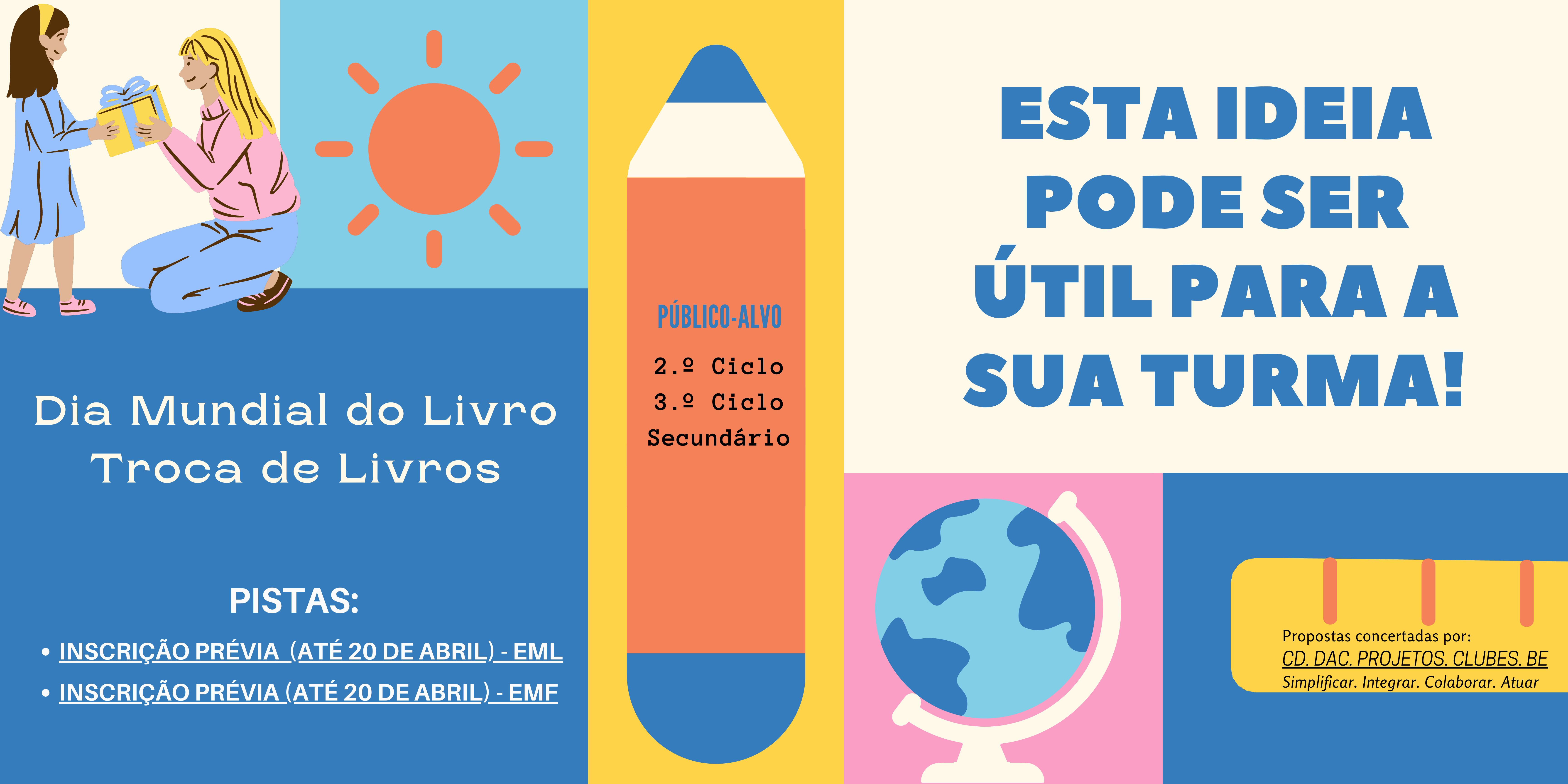 Troca de Livros – Dia Mundial do Livro